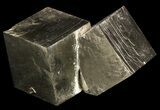 Pyrite Cube Cluster - Navajun, Spain #50208-1